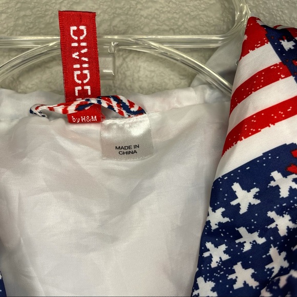 Divided windbreaker  jacket patriot colores - Picture 5 of 6